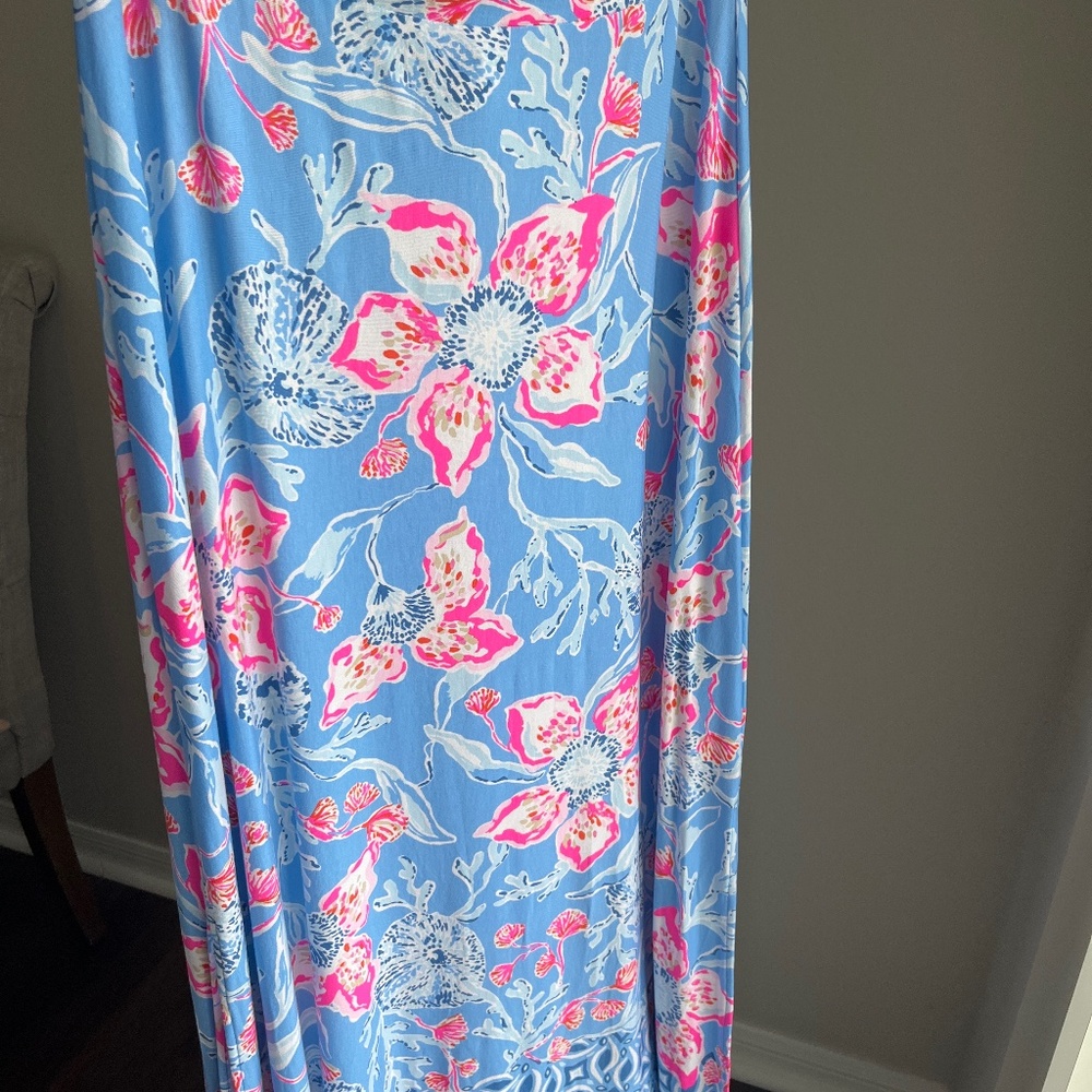 Lilly Pulitzer Adea Maxi Skirt-Medium